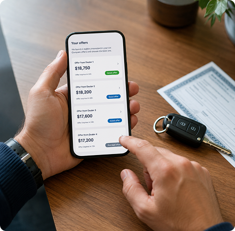 Compare dealer offers